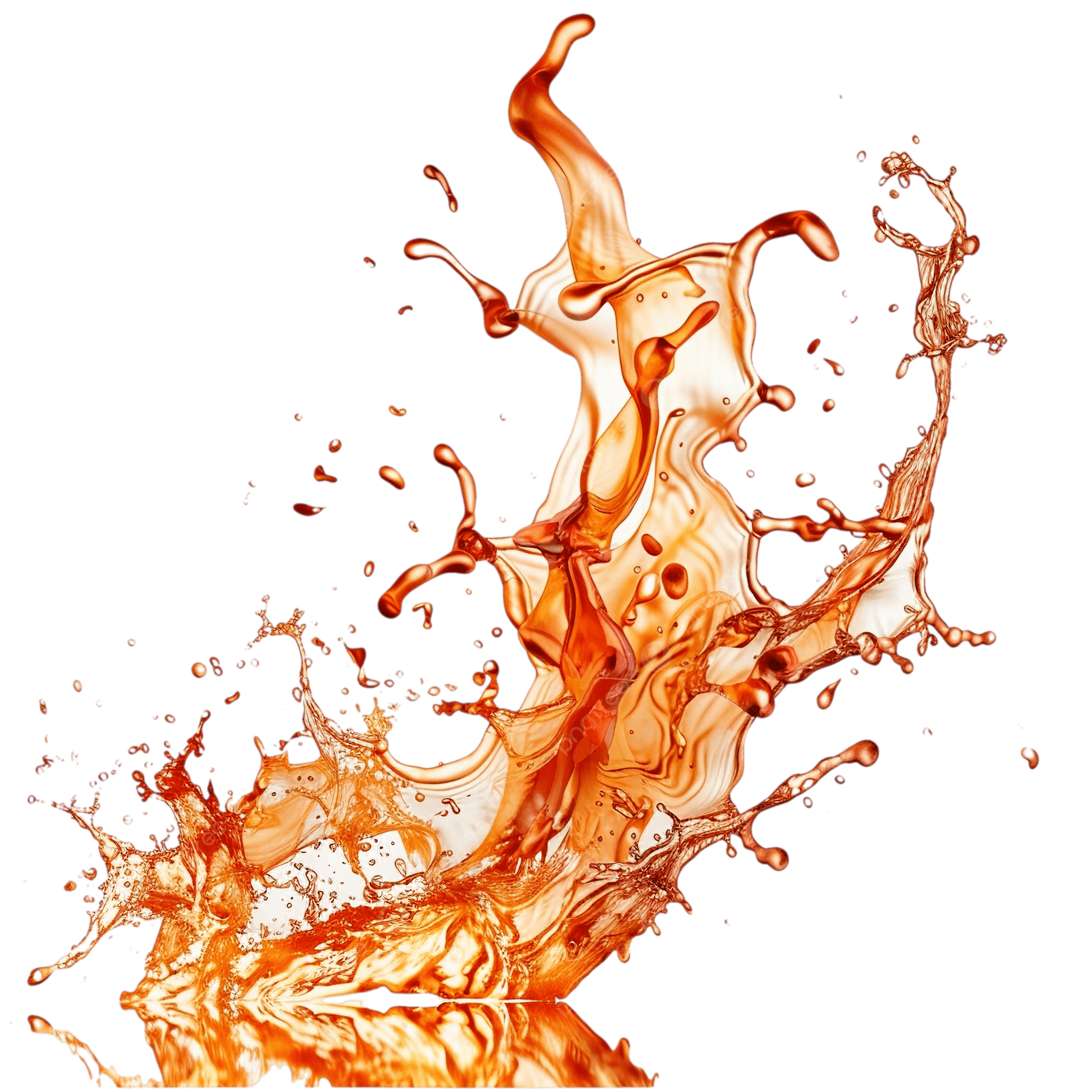 Splash on Fire