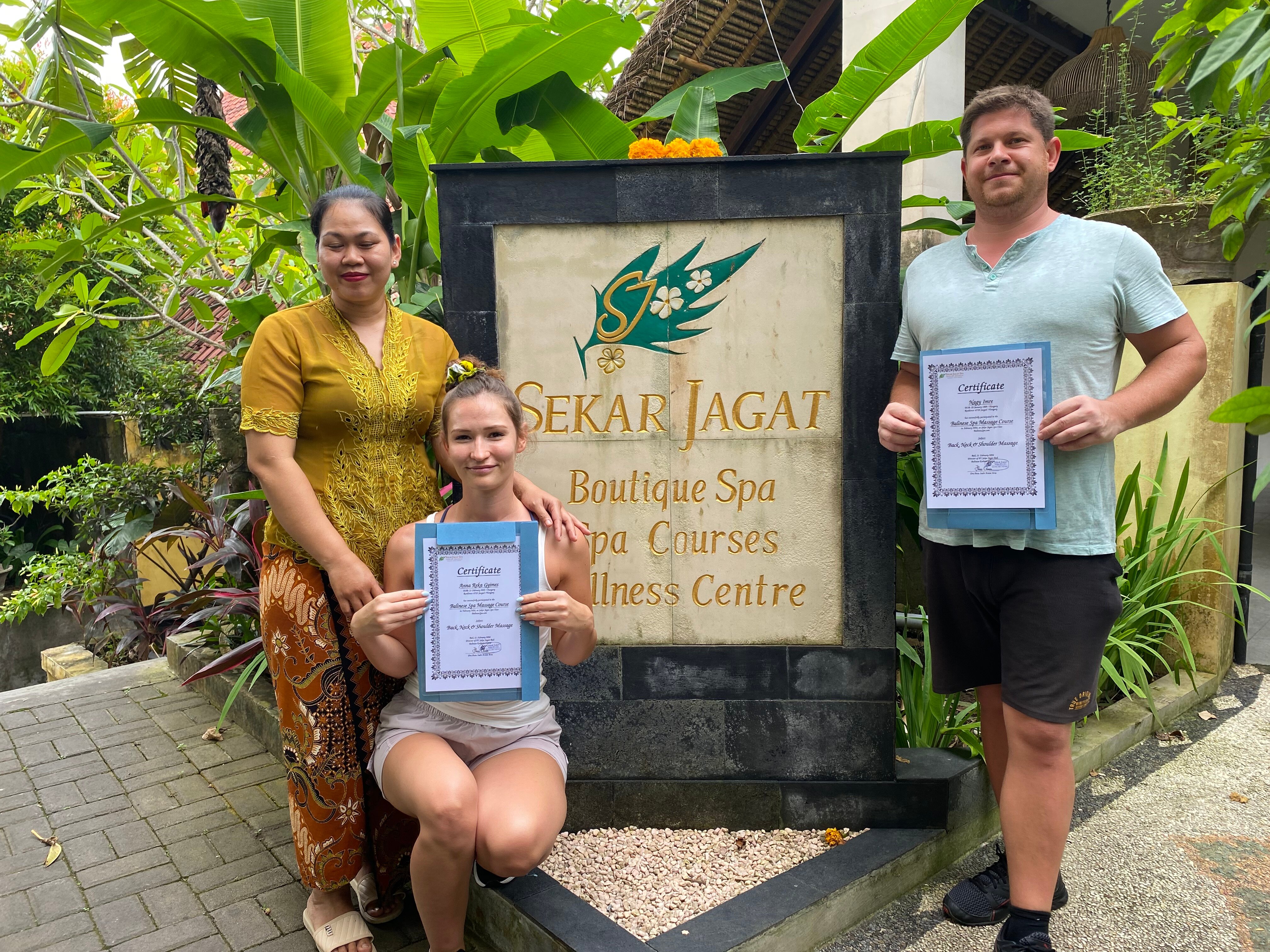 Sekar Jagat Spa Class